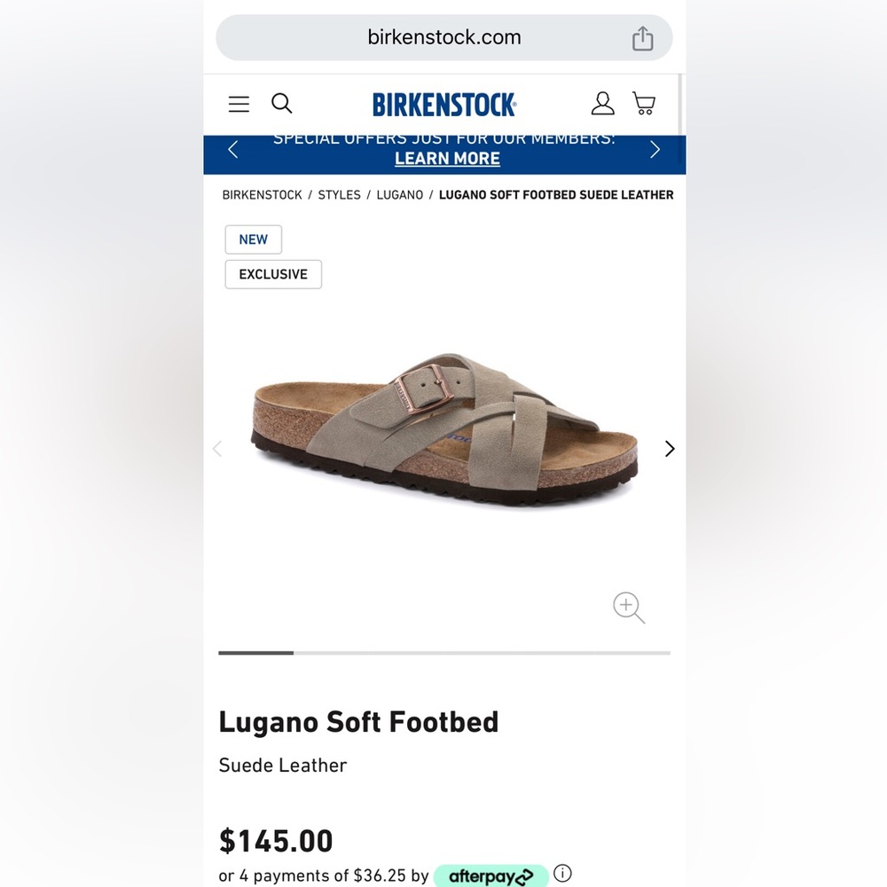 Birkenstock Lugano Soft Footbed